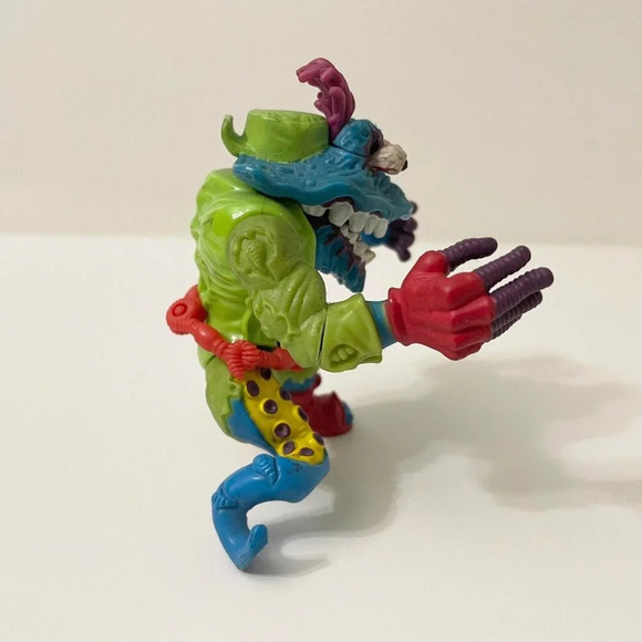 Vintage 1991 Wyrm Teenage Mutant  Ninja Turtles TMNT Playmates With Belt - Picture 8 of 16
